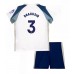 Maillot de foot Tottenham Hotspur Radu Dragusin #3 Domicile vêtements enfant 2025-26 Manches Courtes (+ pantalon court)